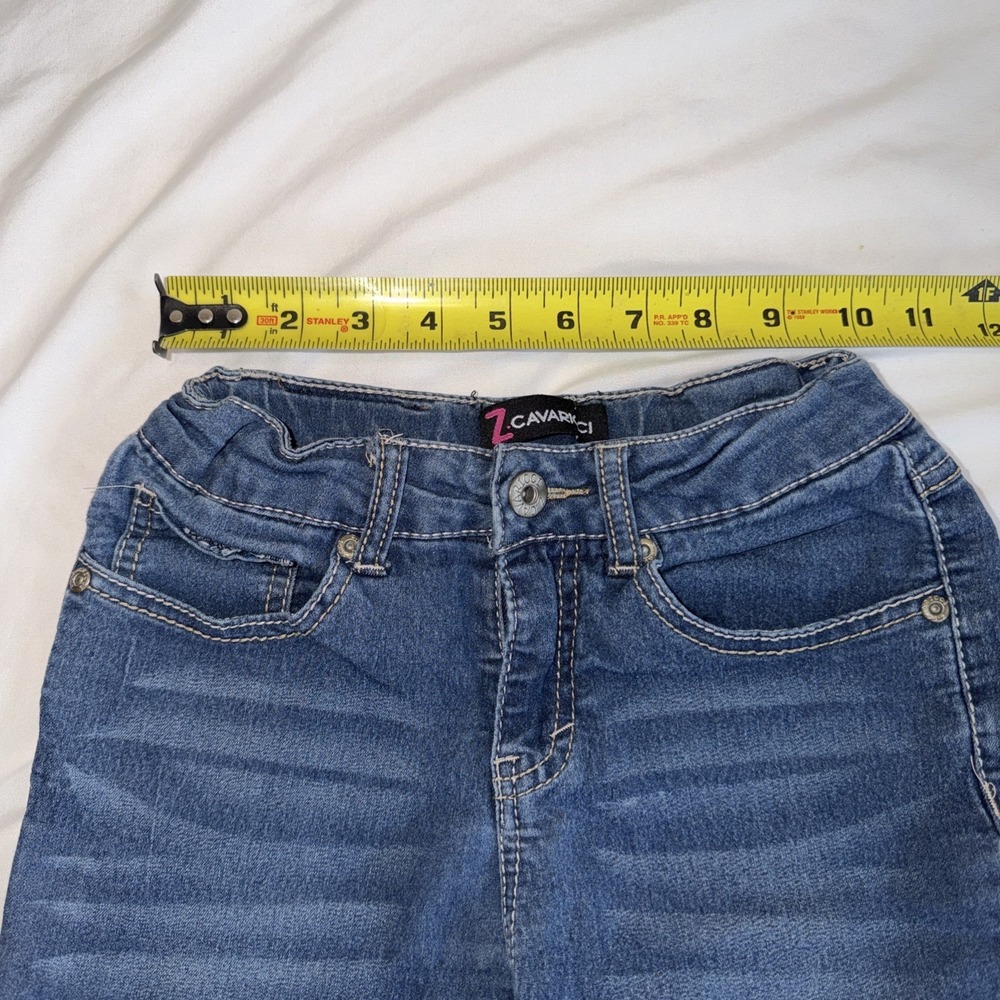 Vintage Mudd Capris Size Junior Girls Medium Y2K 90S Z. Cavaricci Jorts - Picture 8 of 9